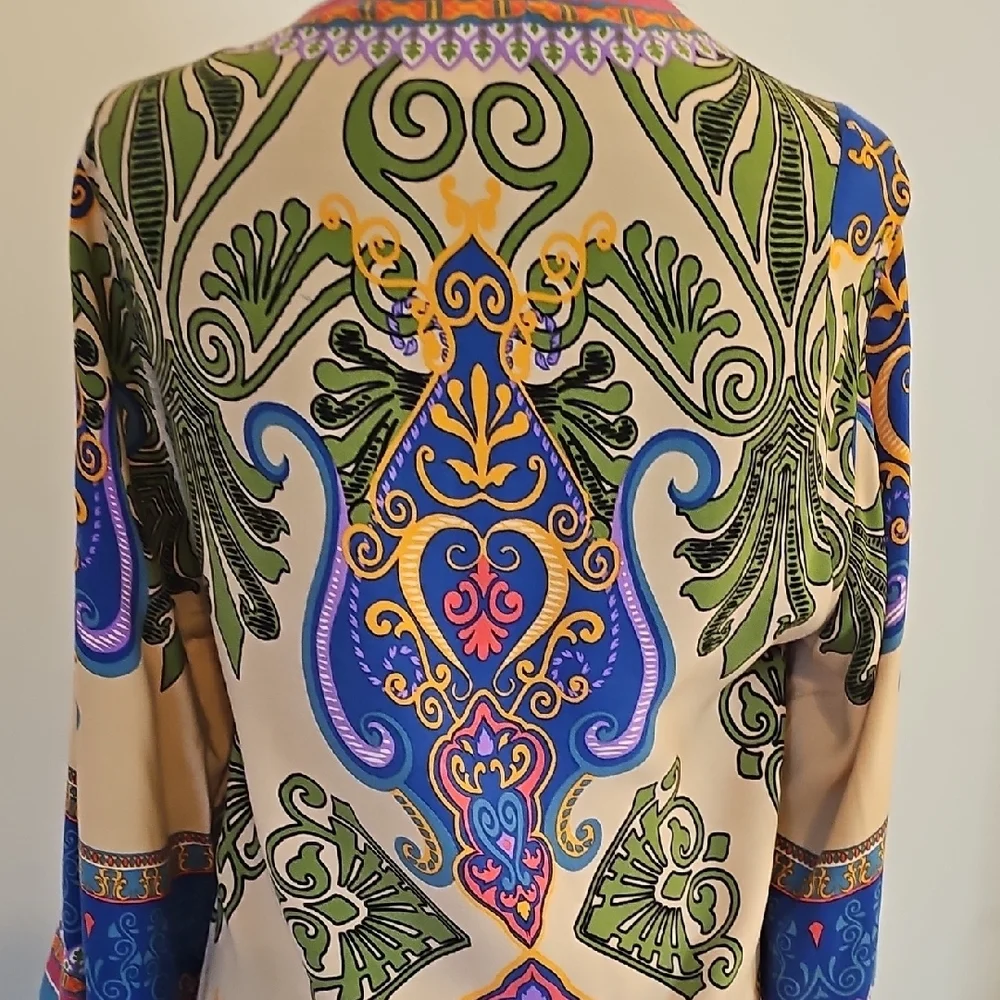 Flying Tomato Multicolor Boho Kimono - Picture 3 of 11